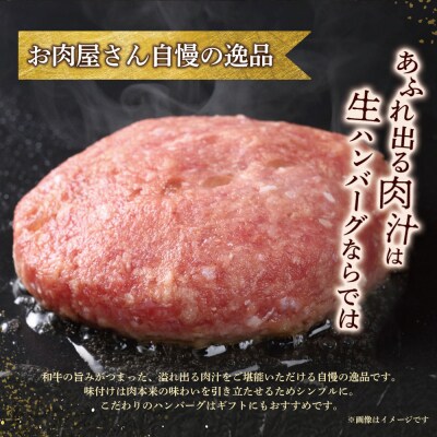 博多和牛 生ハンバーグ 5個セット