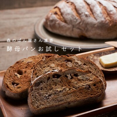 大きな 酵母パン 冷凍発送 森のぱんやさん凜香 【E-006】