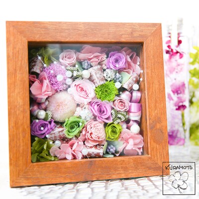 プリザーブドフラワー「福智の雅」