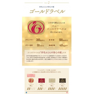 羽毛掛ふとん(ダブル・ピンク)【DL004PID】