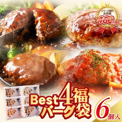 Best4 ハンバーグ 6個セット
