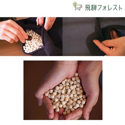 「ひのき枕 柔らかタイプ」ヒノキオイル5ml 枕カバー付【高級 東濃ひのき100%使用】43-15