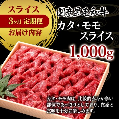 【世界グランプリ受賞】【特選】黒毛和牛3ヶ月定期便すき焼きスライス3種食べ比べ3回お届け[2333]