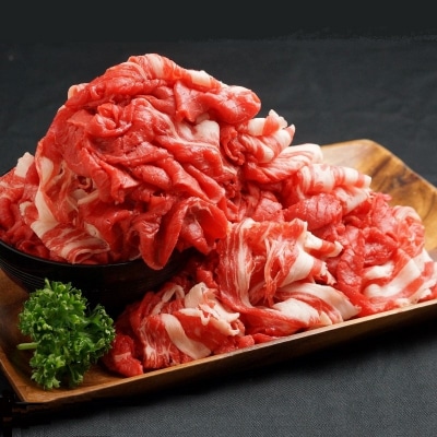 【宮崎有田牧場】国産牛切り落とし1kg(500g×2)ブランド牛「この華牛」牛肉[2818]