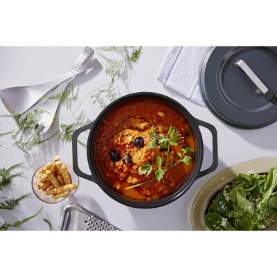 鍋 無加水鍋　COTOCO　20cm SMKSN-S20 チャコールグレー