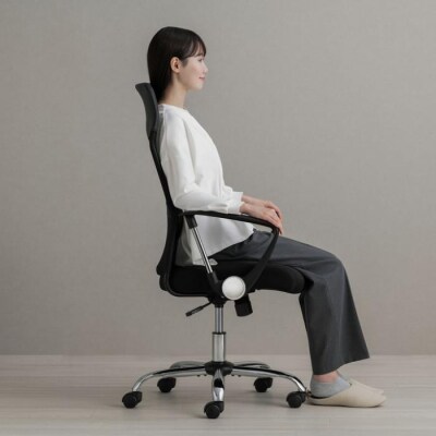 椅子 メッシュバックチェア ハイバック OFC-MBHR ブラック