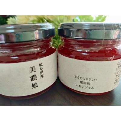 ながなわ農園のいちごジャム　美濃娘　100g×2瓶　数量限定【1107】