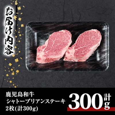 鹿児島和牛シャトーブリアンステーキ 合計300g