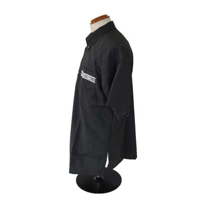 みんさウェア ボタンダウン(ダークグレー) 男性用 LLサイズ