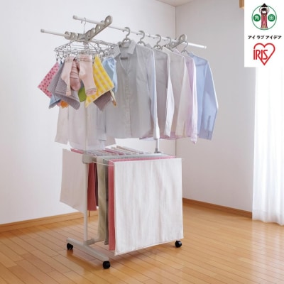 室内物干しW-700KR　ホワイト