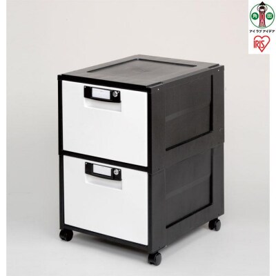 オフィスキャビネット HG-202 ブラック