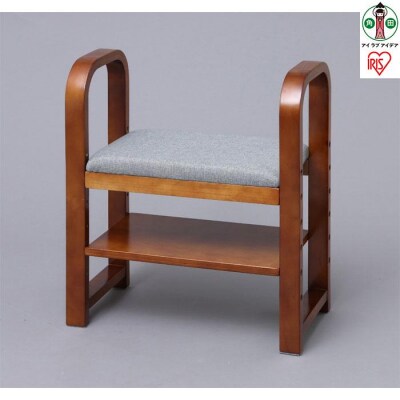 玄関椅子(ブラウン)GC-55