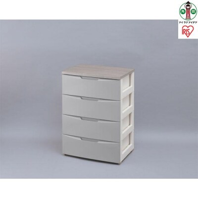 デザインウッドトップチェスト DW-554 グレー