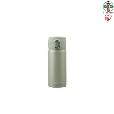 ステンレスマグボトルワンタッチ ペールグリーン SM-O350