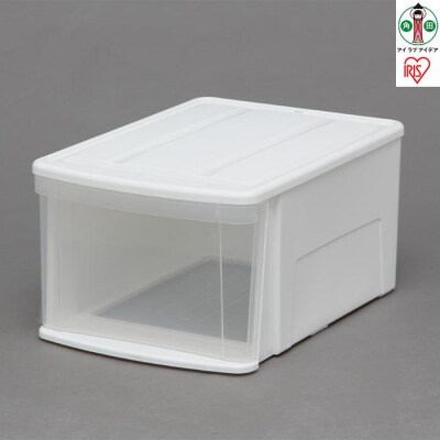 チェストI3個セットMDホワイト/クリア