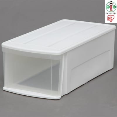 チェストI3個セットLDホワイト/クリア