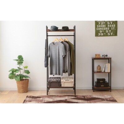 スタイルハンガー2WAYタイププレミアム　メッシュパネル付PI-B4ブラック