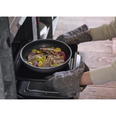 TERACOAT 深型6点セット フライパンセット  IH ガス火 EHDC-S6S 6点セット