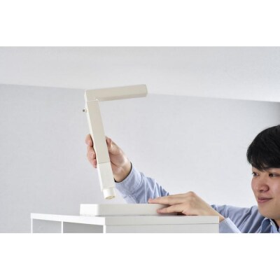 家具転倒防止耐震バーSKTTB-Sホワイト