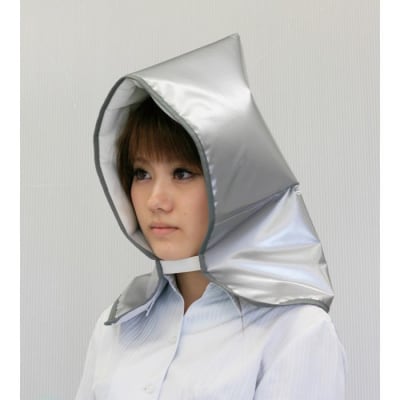 【4人分】袋防災頭巾　BZN-300　シルバー