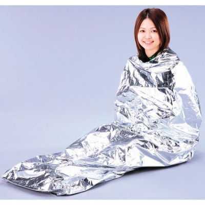 【5人分】非常用保温アルミシート寝袋型　JTH-1020　シルバー