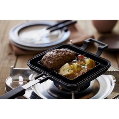 具だくさんホットサンドメーカー IHガス火両用 ダブル NGHS-DI