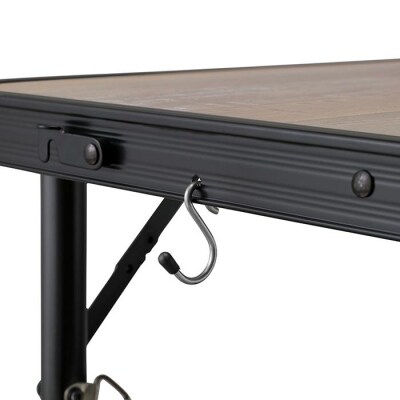 フォールディングテーブル　FOT-600　ブラウン