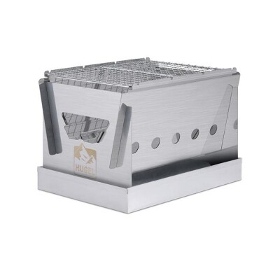 バーベキューコンロ　コンパクトBBQコンロ　CBBQ-300　シルバー