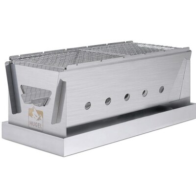 バーベキューコンロ　コンパクトBBQコンロ　CBBQ-500　シルバー