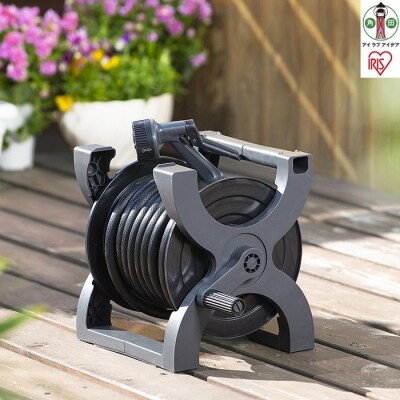 エックスホースリール20M　ECOXHR-20E　ダークグレー/ブラック