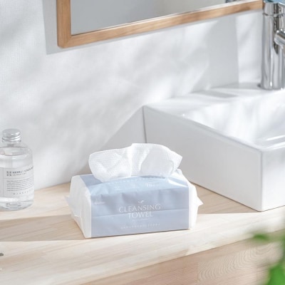 クレンジングタオル BOXタイプ フェイシャルタオル70枚×7BOX　TSC-70B