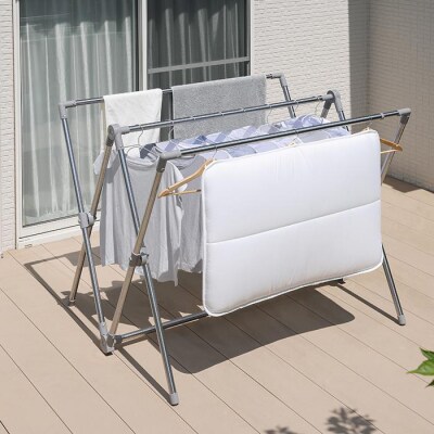 【TVで紹介されました!】洗える敷き布団 洗濯ネット付 SKF-WB05-SN ホワイト