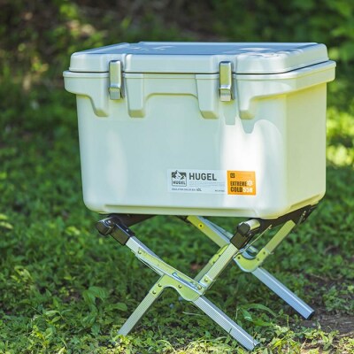HUGEL　真空断熱クーラーボックス　40LVITC-40ホワイトアッシュ