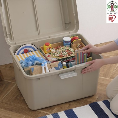 収納　ワイドストッカー　62L　5個セット　AZ-600ベージュ