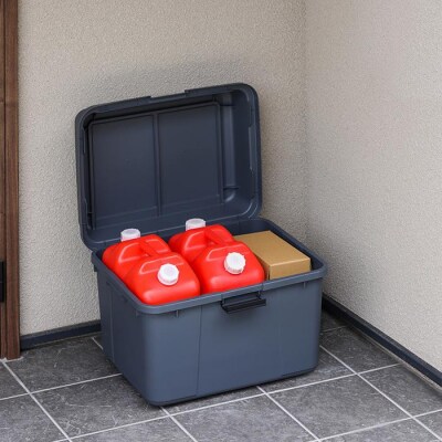 収納　ワイドストッカー　62L　5個セット　AZ-600グレー