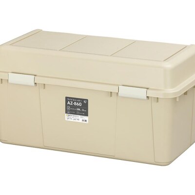 収納　ワイドストッカー　92L　5個セット　AZ-860ベージュ