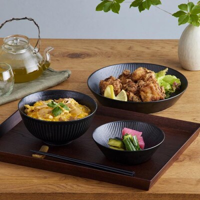 食器　5点セット　MNW-5S　ブラック