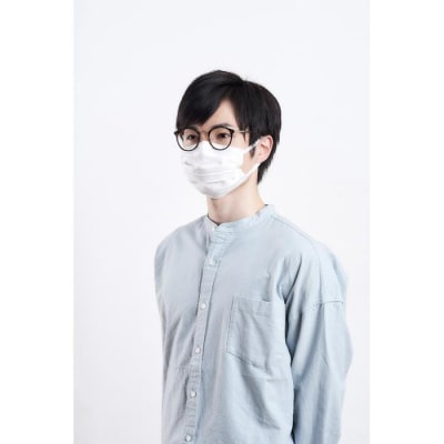 ナノエアーマスク　ふつうサイズ　50枚入PK-NI50Lホワイト