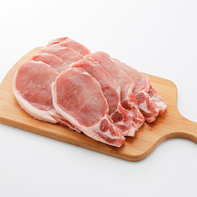 上州麦豚　ローススライス(トンテキ用)約1kg