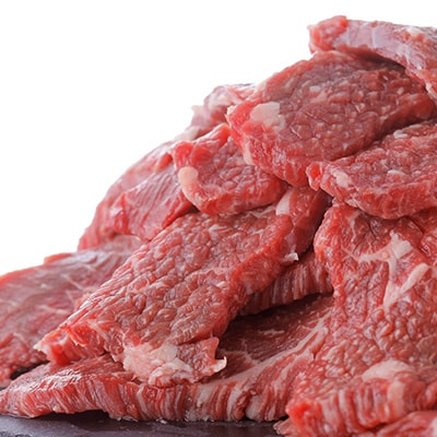 冷凍上州牛　焼肉用(カタ使用)400g×2パック