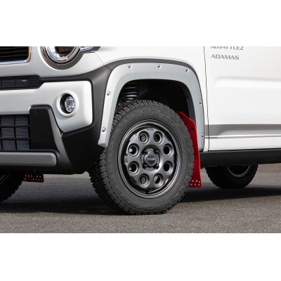 JAOS ADAMAS MIL-8 14x4.5J+45 4H100.0 マットガンメタリック