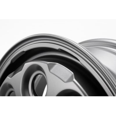 JAOS ADAMAS MIL-8 14x4.5J+45マットガンメタリック【複数個口で配送】