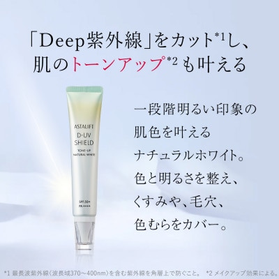 富士フイルム アスタリフト《UVケア》アスタリフト D-UVシールド トーンアップ　ホワイト×2