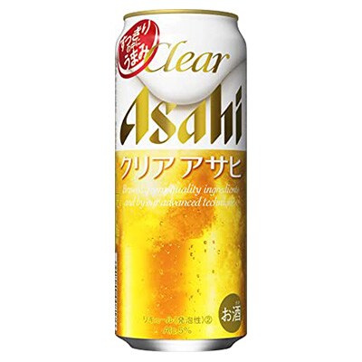 2022年12月発送開始『定期便』クリアアサヒ500ml缶×24本全2回