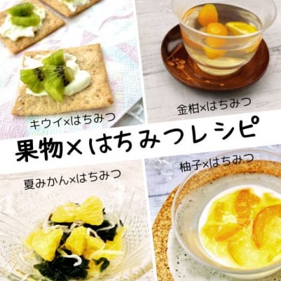 南足柄の旬の果物とはちみつ　ミニトートバッグ&みつろうラップ付きギフトセット