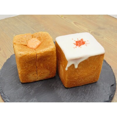 パン・デマンドのミニ食パンふくおかづくし　詰め合わせ(めんたい・あまおう) 冷凍