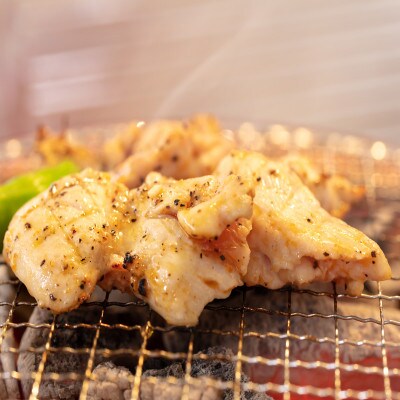 はかた地どり モモ・ムネ肉 合計500g 塩胡椒付【化粧箱入】(志免町)