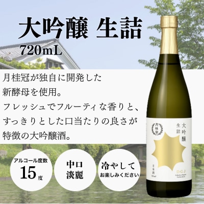 【月桂冠】月桂冠飲み比べセット(720mL×3本)