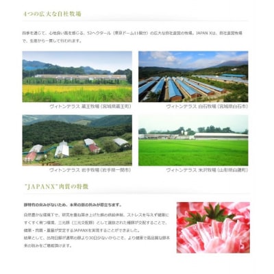 豚肉『JAPANX』3種・2,070g詰合せ「蔵王からの贈りものセットA」　【04301-0190】