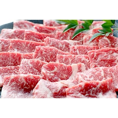 2019年11月発送開始『定期便』熊本あか牛　焼肉用600g(熊本県玉東町)全3回